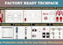 create professional fashion tech packs for clothing brands